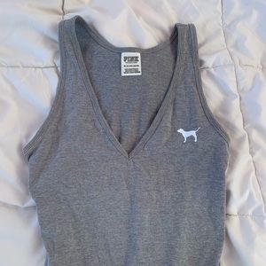 VS Pink Tank Top Bodysuit SOLD